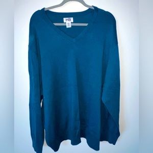 NWOT HB Men’s V Neck Sweater